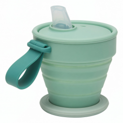 Silicone Water Cup 200ml Portable Outdoor Travel